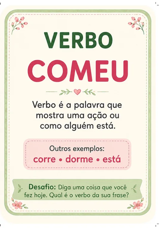 Cartão de Verbo