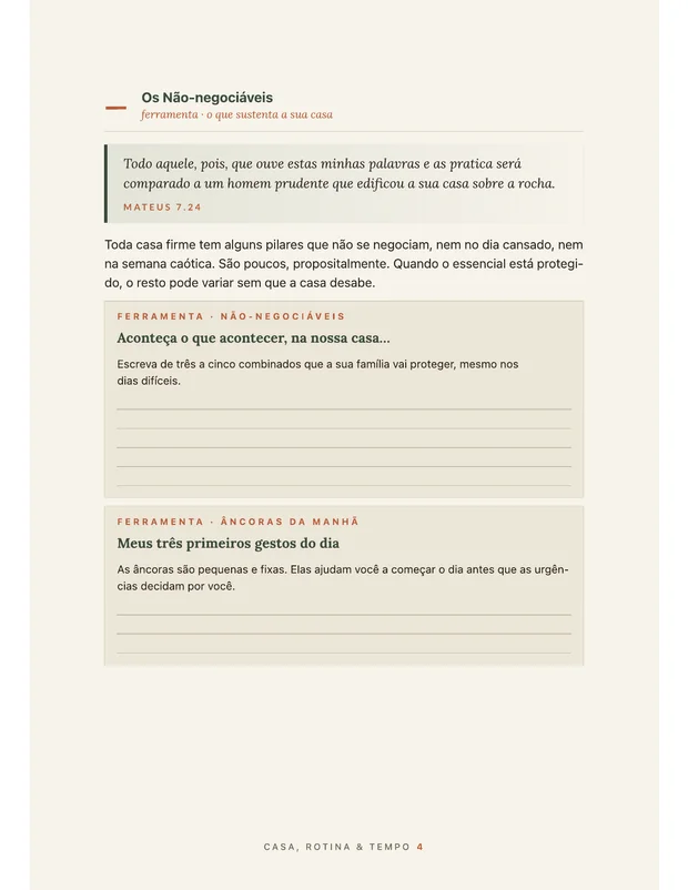 Ferramentas para preencher